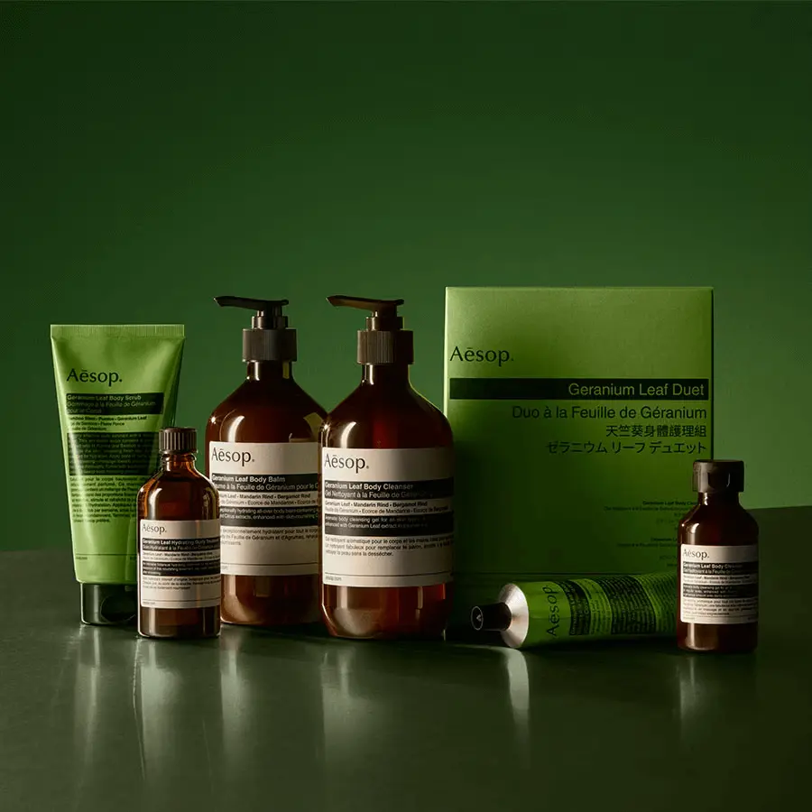Geranium Leaf Body Scrub